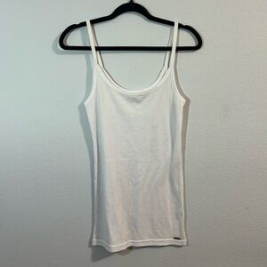Vintage Guess White Tank Top Size XL EUC